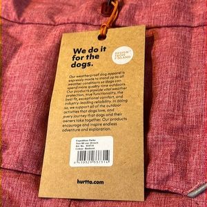 Winter Dog Coat Brand new with tags Hurrta expedition parka for dogs.